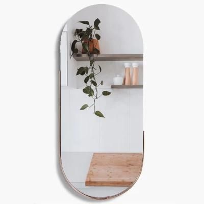 Lustrous Decor Collection Dressing Room Shatterproof Wall Leaning Mirror