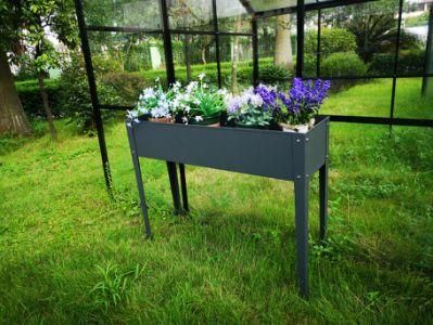 Raised Garden Bed Rectangle Metal Elevated Planter for Vegetables