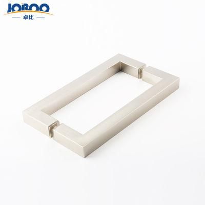 Top Designed 304 Stainless Steel Frameless Bathroom Glass Sliding Door Handles Shower Cabin Glass Door Pull Push Handles