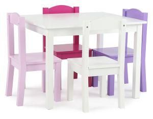 Wood Table for Playroom with Multiple Colour
