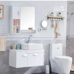 Fashion Modern PVC Bathroom Vanity with Wall Mounting