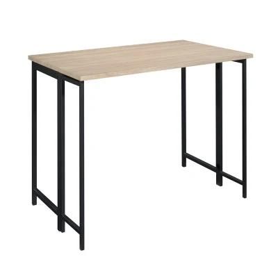 European Design Modern Rectangle Computer Table Extendable Folding Dining Table