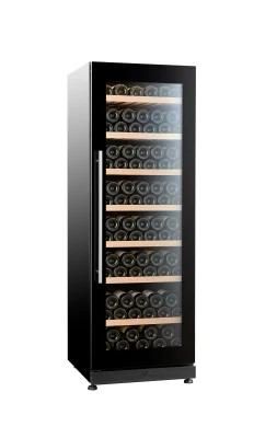 European Style Classical Climate-Controlled Wine Cellar Wine Display Fridge