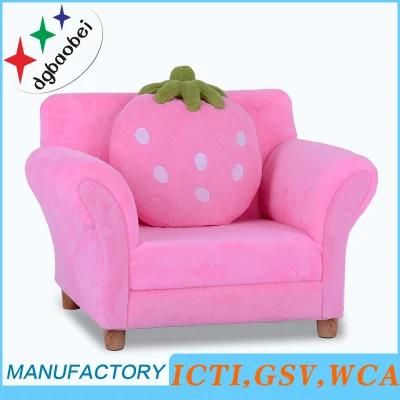 Sweet Strawberry Baby Furniture with Throw Pillow (SXBB-303)