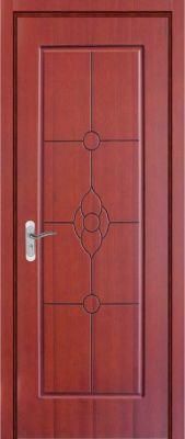 European Style Lacquered All-Wood Door with PU Painting