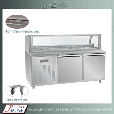 Arc Glass Pizza Refrigerated Workbench (WMG1)