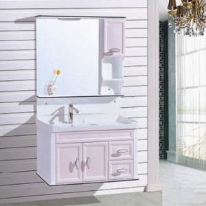Modern Pink High End PVC Bathroom Vanity