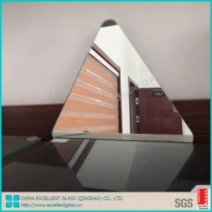 3mm - 6mm Decorative Frameless Wall Mounted Bathroom Mirror for Home Decoration