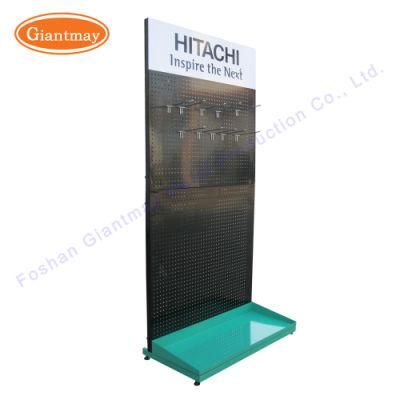 Metal Frame Powder Coated Exhibition Shelf Display Stand for Hanging