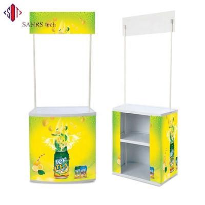 Table Folding Display Trade Show Exhibition Promotion Table Trade Show Portable Counter
