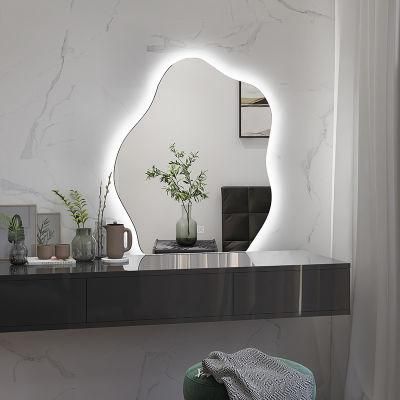 Modern European-Style LED Decorative Dressing Frameless Cloud Type Bathroom Mirrors