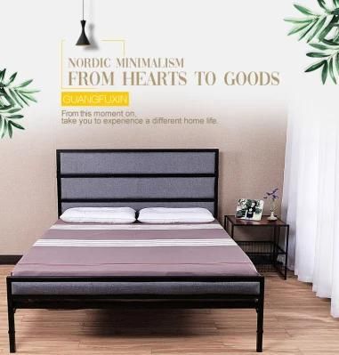 Easy to Use Popular Home Folding Iron Bed Frame