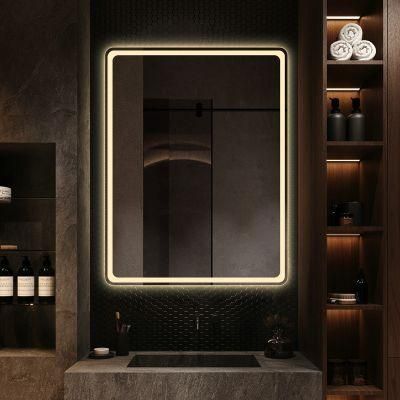Sairi Sairi Customized Shape Size Bathroom Smart LED Light Mirror From Henan Factory