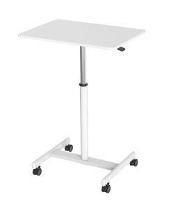 V-Mounts Single Column Height Adjustable Mobile Rolling Desk Laptop Desks for Home Office Vm-Fds105b