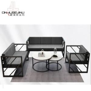 Nordic Style Metal Frame Furniture Sectional Sofa Set