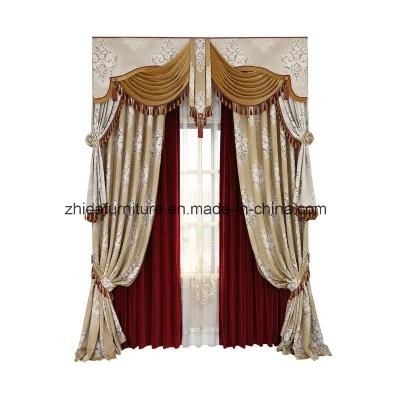 European Luxury Velvet Fabric Curtain