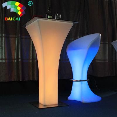Hotsale LED Bar Furniture for Bar/LED Glowing Bar Table