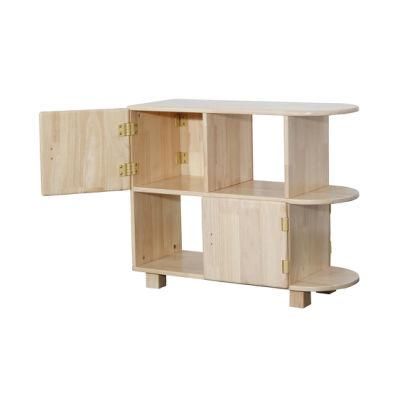 Durable Multifunctional Kindergarten Cabinet Wooden Preschool Furniture