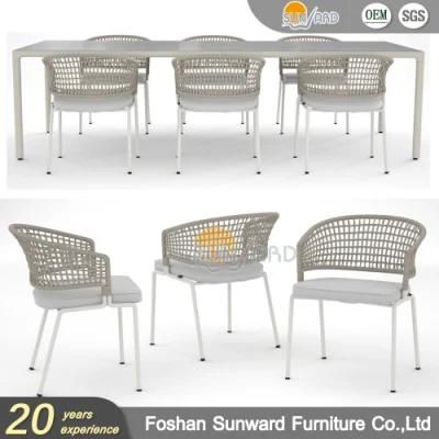 PE Rattan Chair Balcony Table and Chair Outdoor Courtyard Garden Cafe Leisure Rattan Chair