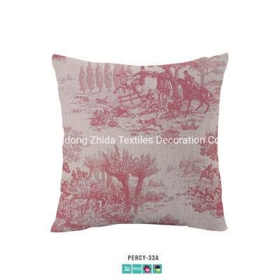 Home Bedding European Jungle Painting Sofa Fabric Upholstered Pillow