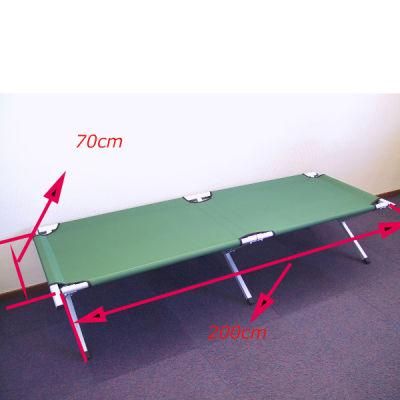 Steel Folding Bed for Military/Camping/Outdoor
