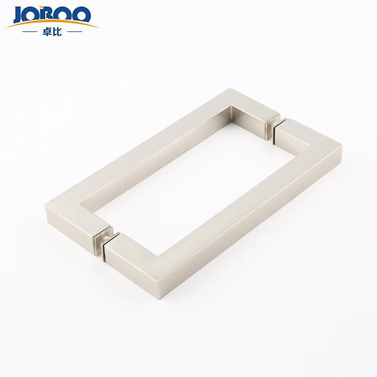 Top Designed 304 Stainless Steel Frameless Bathroom Glass Sliding Door Handles Shower Cabin Glass Door Pull Push Handles