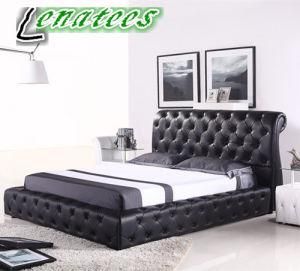 A512 Leather Bed Royal Bedroom Furniture