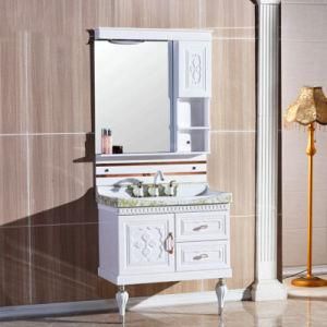 Customized Modern Style PVC Bathroom Vanity Wall Mounted