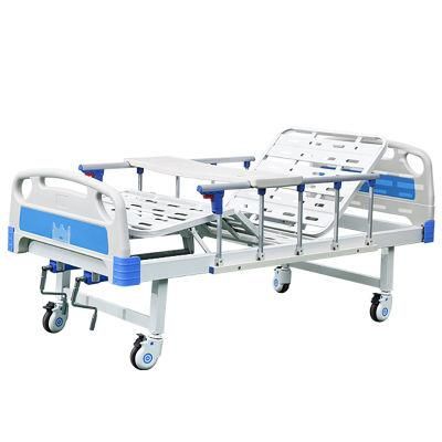 Low Price Wholesale 2 Crank Function Manual Hospital Bed