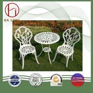 Leisure Cast Aluminium Metal Outdoor Patio Dining Garden Chair and Table Furniture