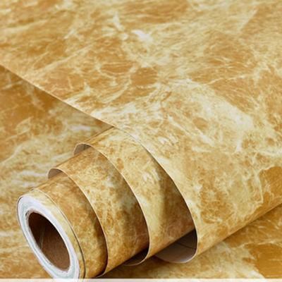 European Style Vintage Marble Texture Nonwoven Wallpaper Marble Print Contact Paper