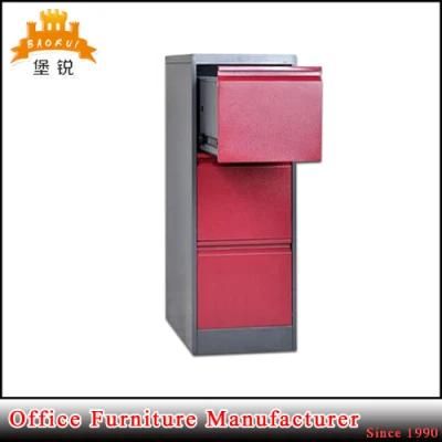 High Quality European Standard Legal Letter Size Steel 3 Drawers Archive Filing Cabinet