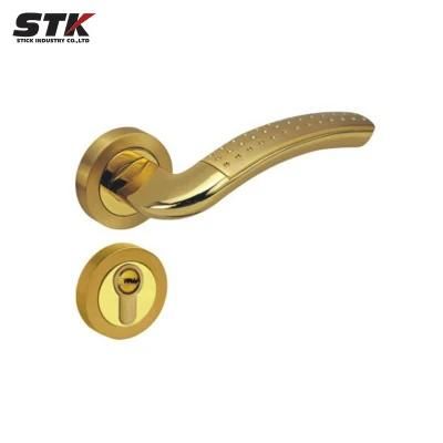 Zinc Alloy Lock Handle by Pressure Casting (STK-14-Z0032)