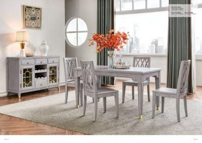 European Style Wooden Luxury Home Dining Room Furniture