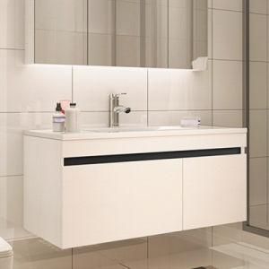 Modern and New PVC Bathroom Vanity with Mirror Cabinet