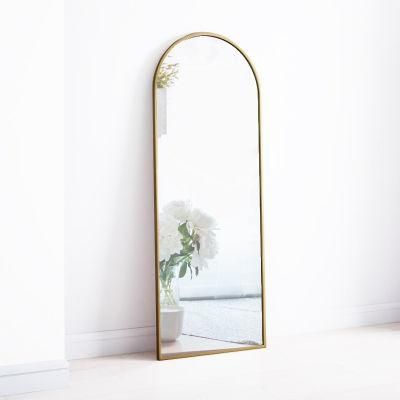 Luxury Decorative Rectangle Full Length Wall Mirror for Living Room
