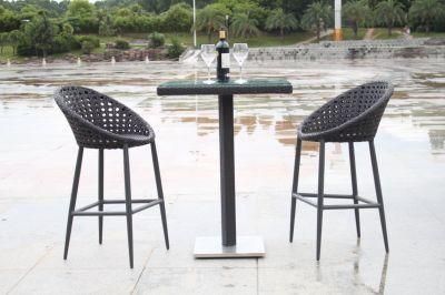Outdoor Dining Room OEM Kraft Paper Package Rattan Chairs Set Wicker Furniture