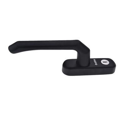 Aluminum Alloy Black Square Spindle Handle for Side-Hung Window