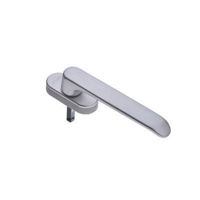 Hopo Popular Design Anodized Silver Square Spindle Door Safe Handle
