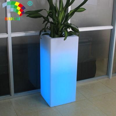 Professional Waterproof 16 Colors LED Flower Pot