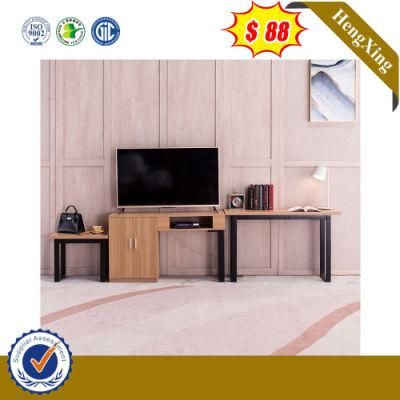 High Quality European Style Hotel Floor Standing Computer Table Cabinet