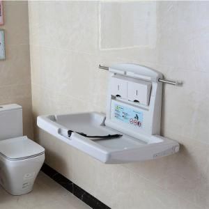 HDPE Baby Diaper Station Ce Baby Changing Table Vertical Baby Changing Station for Commerical Bathroom