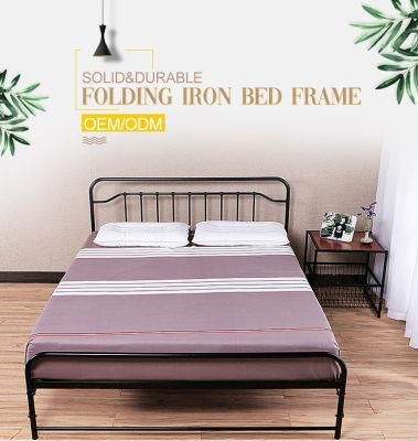 Bedroom Used Luxurious Metal Folding Bed