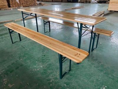 Outdoor Furniture Camping Table Foldable Table and Bench
