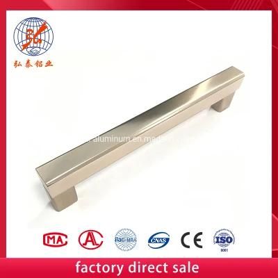 European Aluminum Kitchen Cabinet Drawer Pull Luxury Wardrobe Knobs and Handle for Furniture