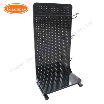 Floor Standing Metal Display Mobile Cell Phone Accessories Rack Stand